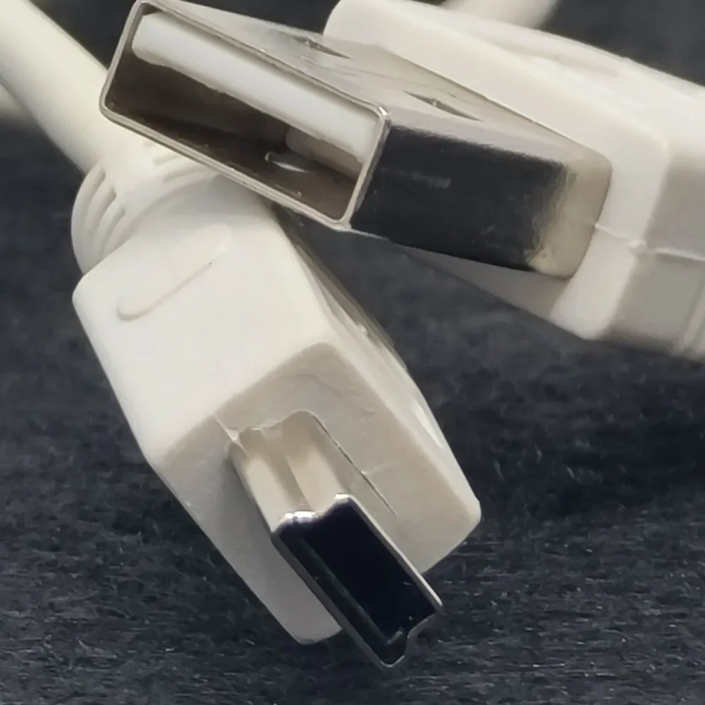 OEM Canon USB Cable Mini-B Camera Printer Data Transfer Cord White